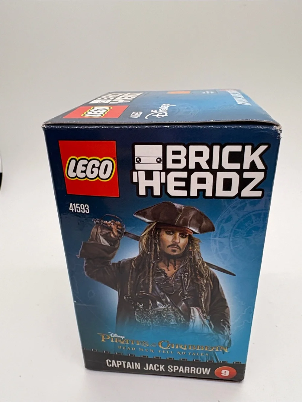 LEGO BrickHeadz Captain Jack Sparrow NIB Discontinued